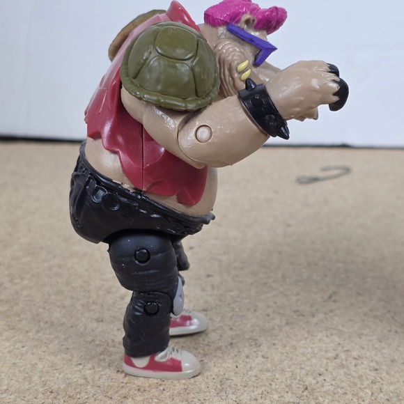 Teenage Mutant Ninja Turtles Bebop and Rocksteady Action Figures Playmates 1988 - Picture 7 of 13